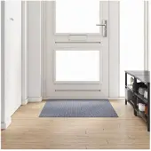 vidaXL Tapijt Loper Lichtgrijs 100 x 150 cm Stof