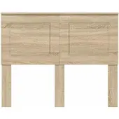 vidaXL Hoofdbord Sonoma Eik 100 cm Geconstrueerd hout
