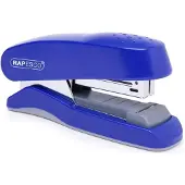 Rapesco Agrafeuse à Plat Demi-Bande 26/6mm 24/6mm Bleu