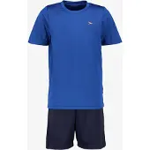 Dutchy Pro tweedelig kinder sport set donkerblauw maat 116
