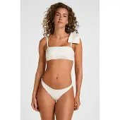 Hunkemoller Hoog Uitgesneden Bikinibroekje Como Wit Dames | Maat: L