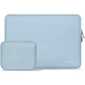 TechProtection Nylon Plus MacBook 13 / 14 Inch Sleeve Blauw