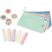 BS Toys Actieve Krijtspelletjes - Kinderspel