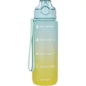 Tres Nd39_514067 Bidon, 750 ml, groen-blauw, verpakking: 6/24 stuks
