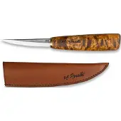 Roselli Carving knife RIR112 Carbon Steel, Curly birch, houtsnijmes