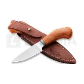 Lionsteel Willy WL1-CVN, M390 Droppoint Natural Micarta, vaststaand mes