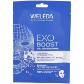 Weleda Exo boost Sheetmasker Blauwe Gentiaan en Edelweiss Sheet Mask 20 ml
