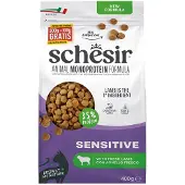 Schesir 8x Monoproteïne Promo Kattenvoer Droog Sensitive Lam 400 gr
