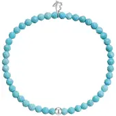 Glanzstücke Armband neonblauw / zilver