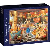 Blue Bird Farm Cheese Shop Puzzel 1000 Stukjes