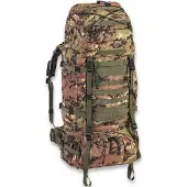 Defcon 5 backpack 100 liter 75 x 35 x 30 cm polyester legergroen
