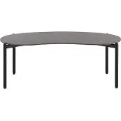 Kartell Undique Tafel H 44 cm | Terrazzo Black|Black