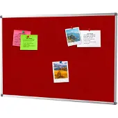 Ivol Prikbord vilt 90x120 cm - Rood