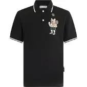 Philipp Plein Polo T-Shirt New York Tennis Patch