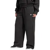 Adidas ESSENTIALS SMALL LOGO FEEL COZY OPEN HEM BROEK (PLUS SIZE)