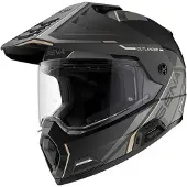 Sena Outlander, avonturenhelm ,Mat-Zwart ,XXL