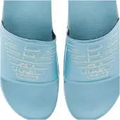 Emporio Armani heren slippers met adelaarmotief