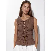 Hiccups for Kids Geroemde Top met Strikdetails