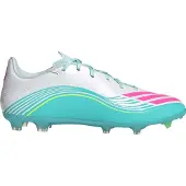Adidas Voetbalschoen 'F50 Messi League' turquoise / neongroen / neonroze / wit
