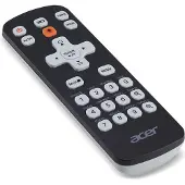 Acer MC.JMV11.00G (Universele afstandsbediening, Infrarood), Afstandsbediening, Zwart