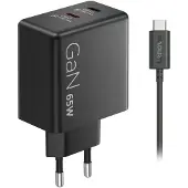 Lenovo Dual Usb C 65W GaN Oplader