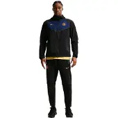 Nike Inter Milan Tech Woven Trainingspak Hooded Full-Zip 2026-2027 Zwart Blauw Goud