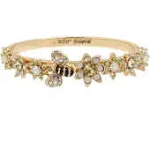 Betsey johnson Armband 'Hummel & Blume' goud / zwart