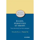 Le Laurier EGLISE PERSONNES ET DROITS COURS INTRODUCTIF AU DROIT CANONI