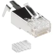 ACT FA2000 RJ45 (8P/8C) CAT6A Afgeschermde Modulaire Connector - 25 stuks