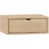 Selsey Heggers – nachtkastje met lade, eiken mavelie, 45 cm