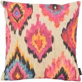 NOVÉE Sierkussen ikat fiesta | 45x45 cm | katoen/linnen