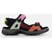 Ecco Wandelsandalen 'Offroad' mintgroen / lichtlila / oranje / bourgogne