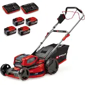 Einhell Power X-Change GP-CM 36/52 S Li BL (4x5,2Ah) Accu-grasmaaier Accu Incl. 2 Twincharger-opladers, Incl. 4 accus 18 V Snijbreedte max. 52 cm