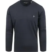 Marc O'Polo Shirt navy / wit