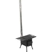 Bo Camp Urban Outdoor Houtkachel Falconwood (Kleur - Zwart)