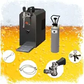 Ich-zapfe Compleet Set Tapinstallatie JET 30 biertap met NC adapter