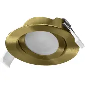 Osram HOMELIGHTING 4099854595707 Plafondspot, LED-plafondspot Brons-groen