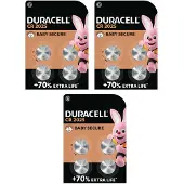 WT&D Set van 12 Duracell CR2025 batterijen (knoopcellen, 3V)