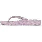Ilse jacobsen Teenslipper 'Cheerful 08M' lichtlila / wit