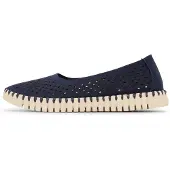Ilse jacobsen Tulip3579 Dark Indigo Pearled Ivory Size: 41 | Ballerina Shoes Outlet | Dames | Wit
