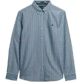 Superdry Overhemd marine / turquoise