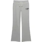 Superdry Dames Grijze Athletic Flare-joggingbroek (XL), Casual, Grijs, Katoen W7011277A