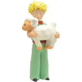Plastoy - figuurtje De Kleine Prins met schaap - 7 cm