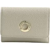 Mandarina Duck Leren portemonnee Mellow Leather Wallet Cocoon Lichtgrijs
