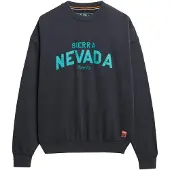 Superdry Sweatshirt cyaan blauw / zwart