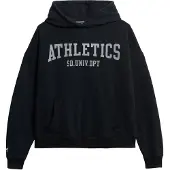 Superdry Sweatshirt 'Athletic Essentials' marine / wit