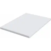 vidaXL Geheugen Schuim Matras Topper 160 x 200 cm Thick Zacht Wit
