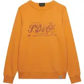 Superdry Sweatshirt bruin / lichtoranje