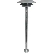 Dyberg Larsen Buitenverlichting , DL25, Metallic, Terras, Metaal, Scandinavisch