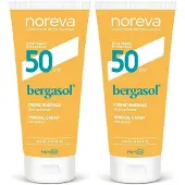 Noreva Bergasol Expert Mineral Cream Spf50+ 2x40 ml Crème